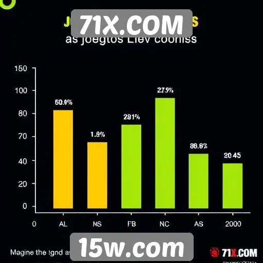 Estatísticas de jogos populares no site 71X.COM